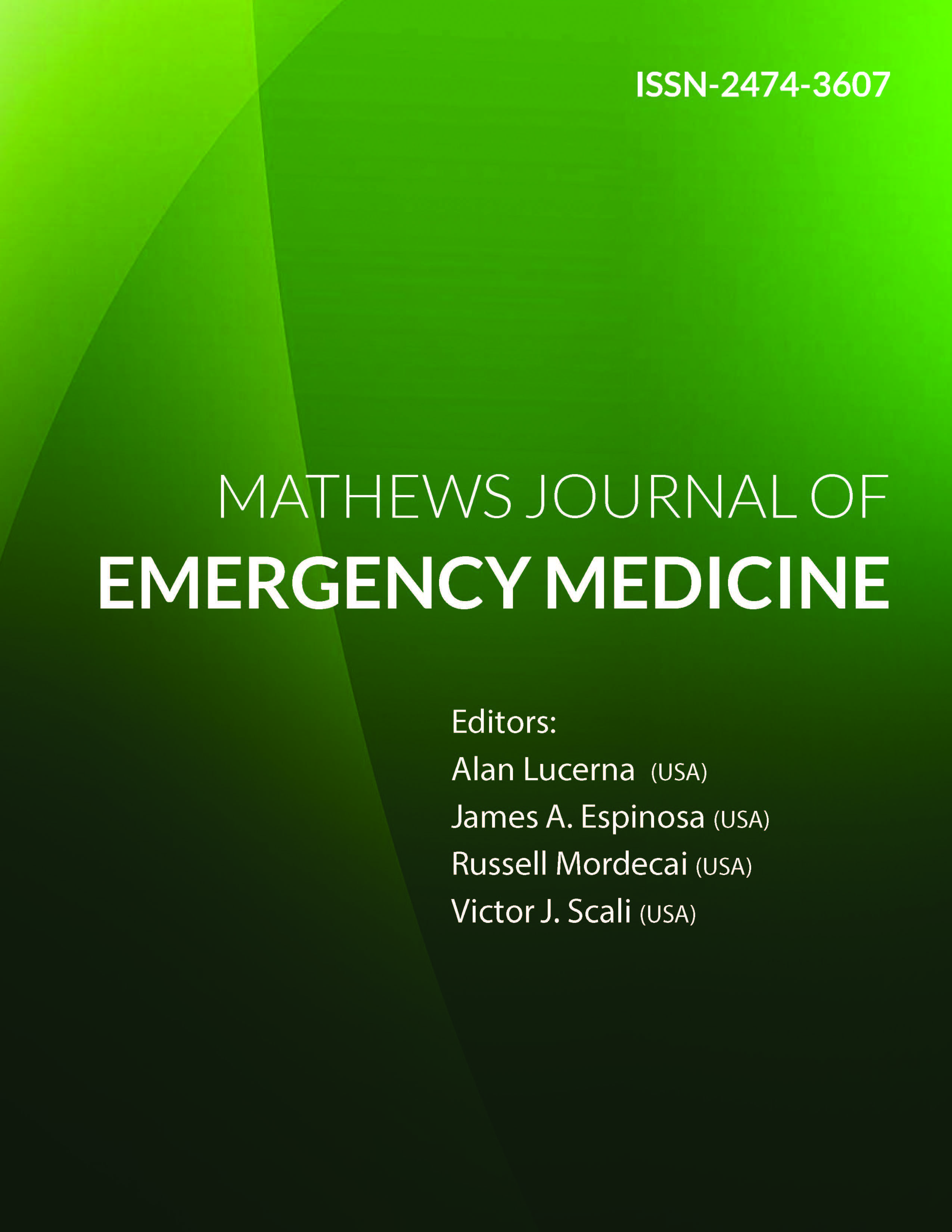 Previous Issues Emergency Medicine Open Access Journals Mathews