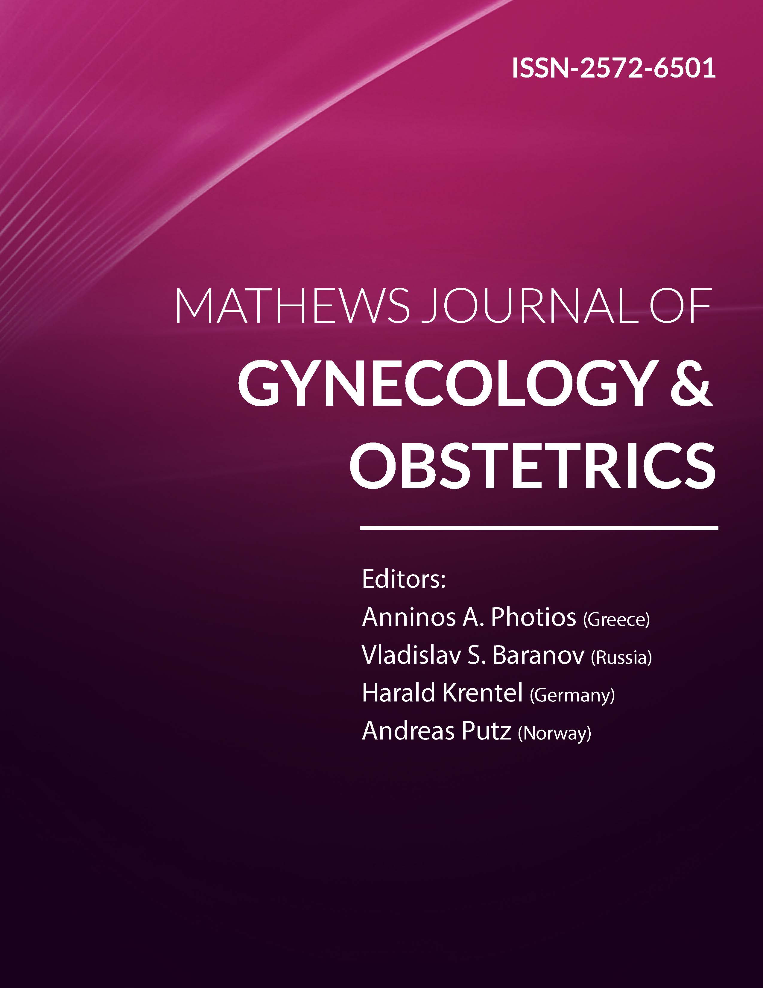 Mathews Journal of Gynecology and Obstetrics