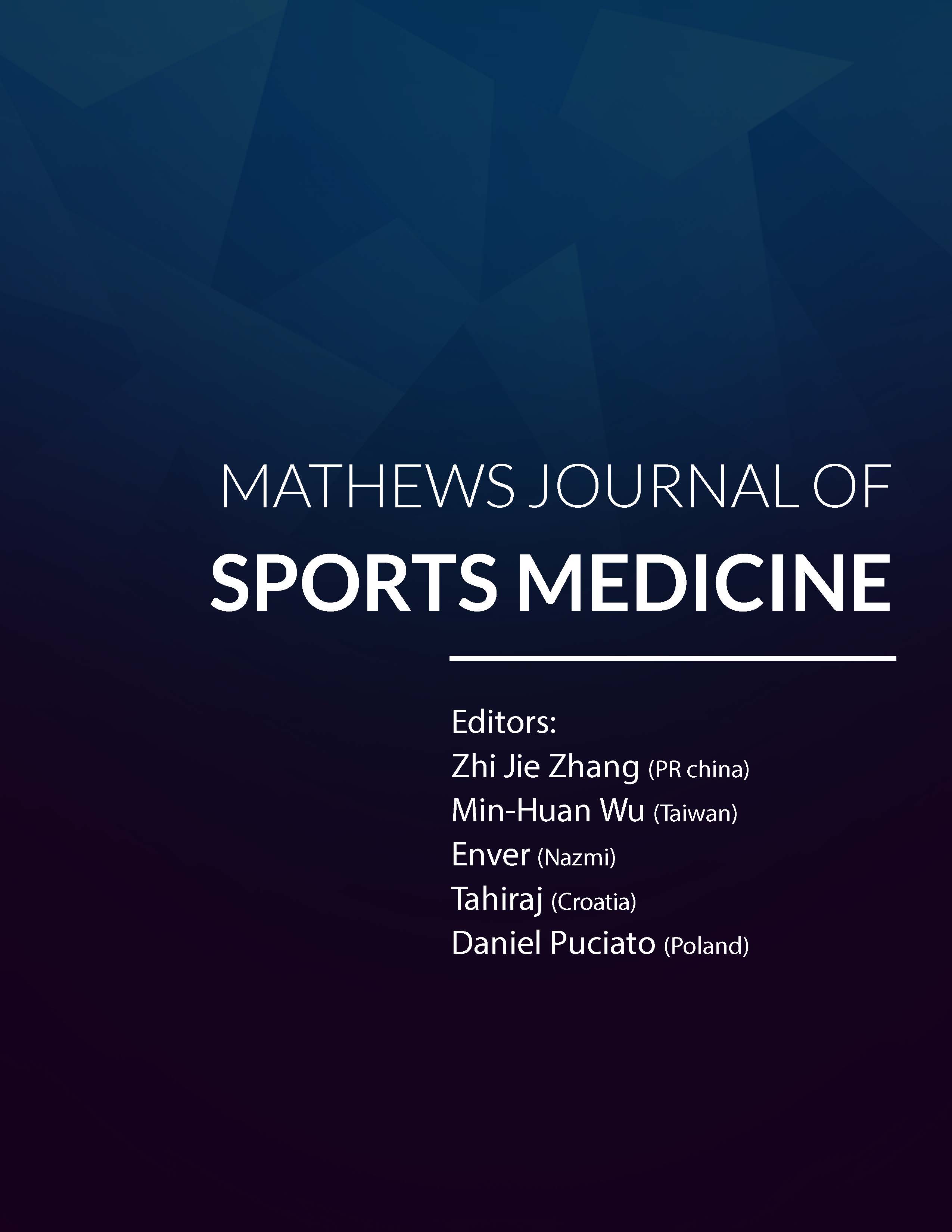 Mathews Journal of Sports Medicine